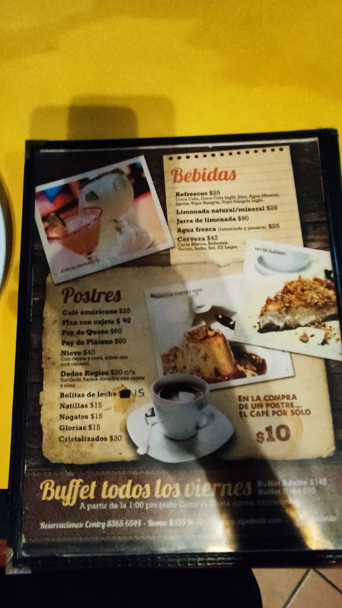 El Palmito Restaurant tacos Menu - Image 6